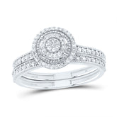 1/3CTW-DIA NK FASHION ROUND BRIDAL SET